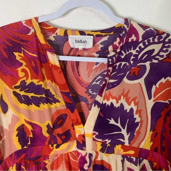 ba&sh Multicolor Floral Mini Dress - Picture 5 of 10